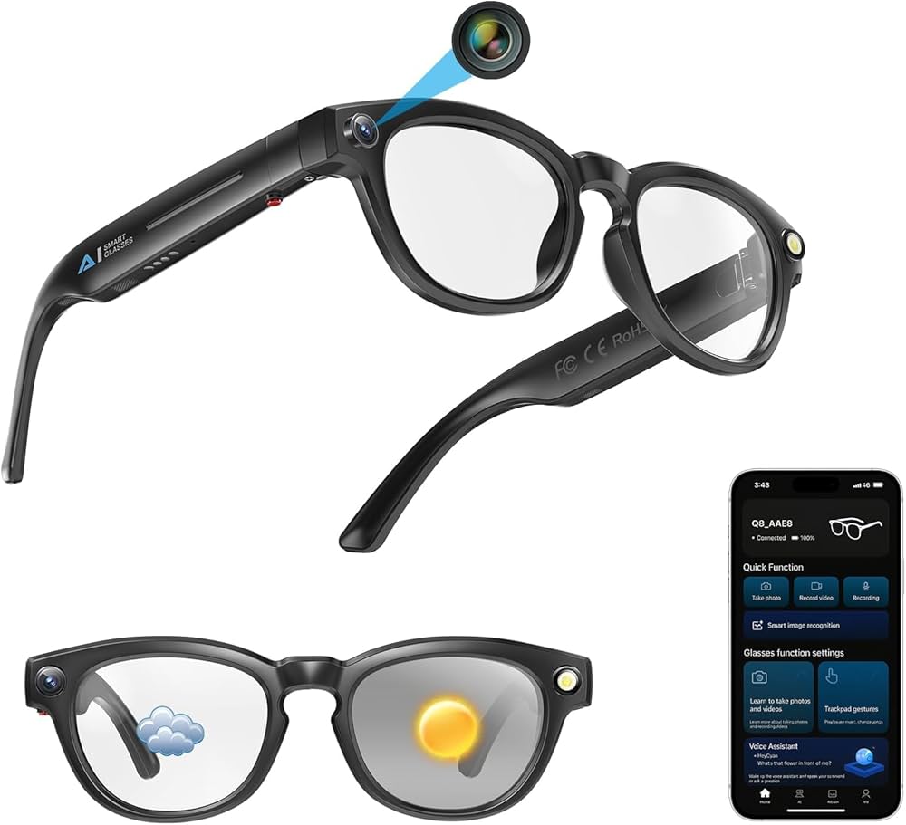 AIMB-S1 M02 Smart Bluetooth Camera Glasses
