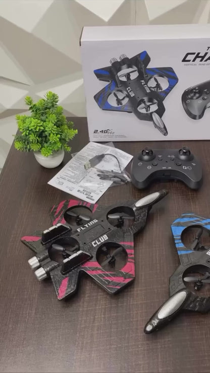 X33 FIGHTER AIRCRAFT DRONE - REMOTE CONTROL QUADCOPTER